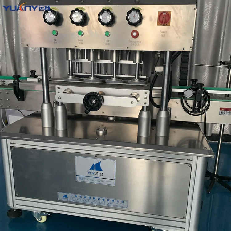 capping juice beverage filling machine/line spray bottle capping machine  closing cap machine