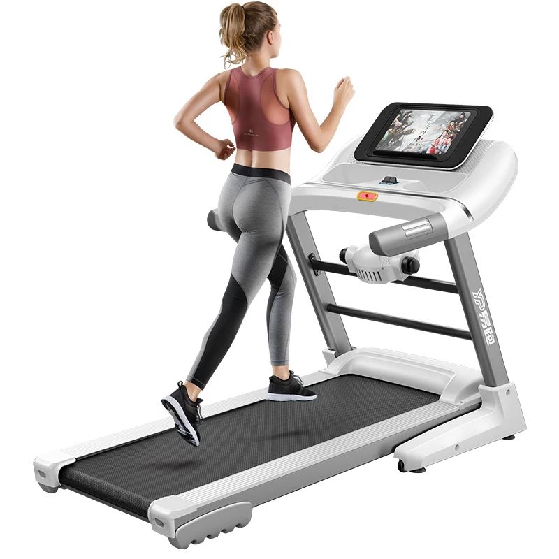 YPOO treadmill dc motors treadmill  with YPOOFIT APP en957 treadmill germany fitness home fitness  running machine factory