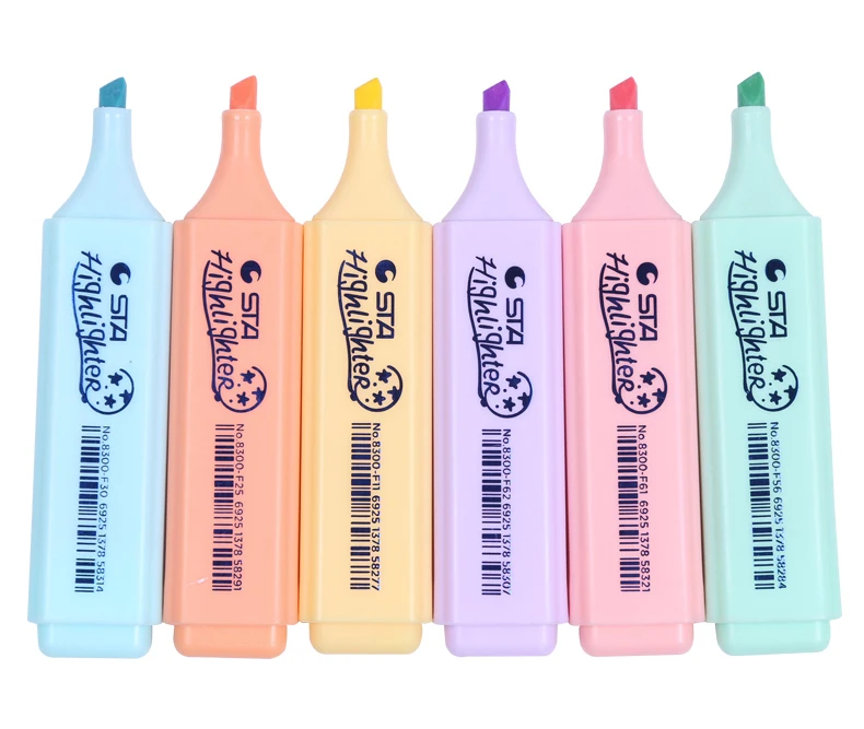  Хайлайтер STA NO.8300 серии Pastel для