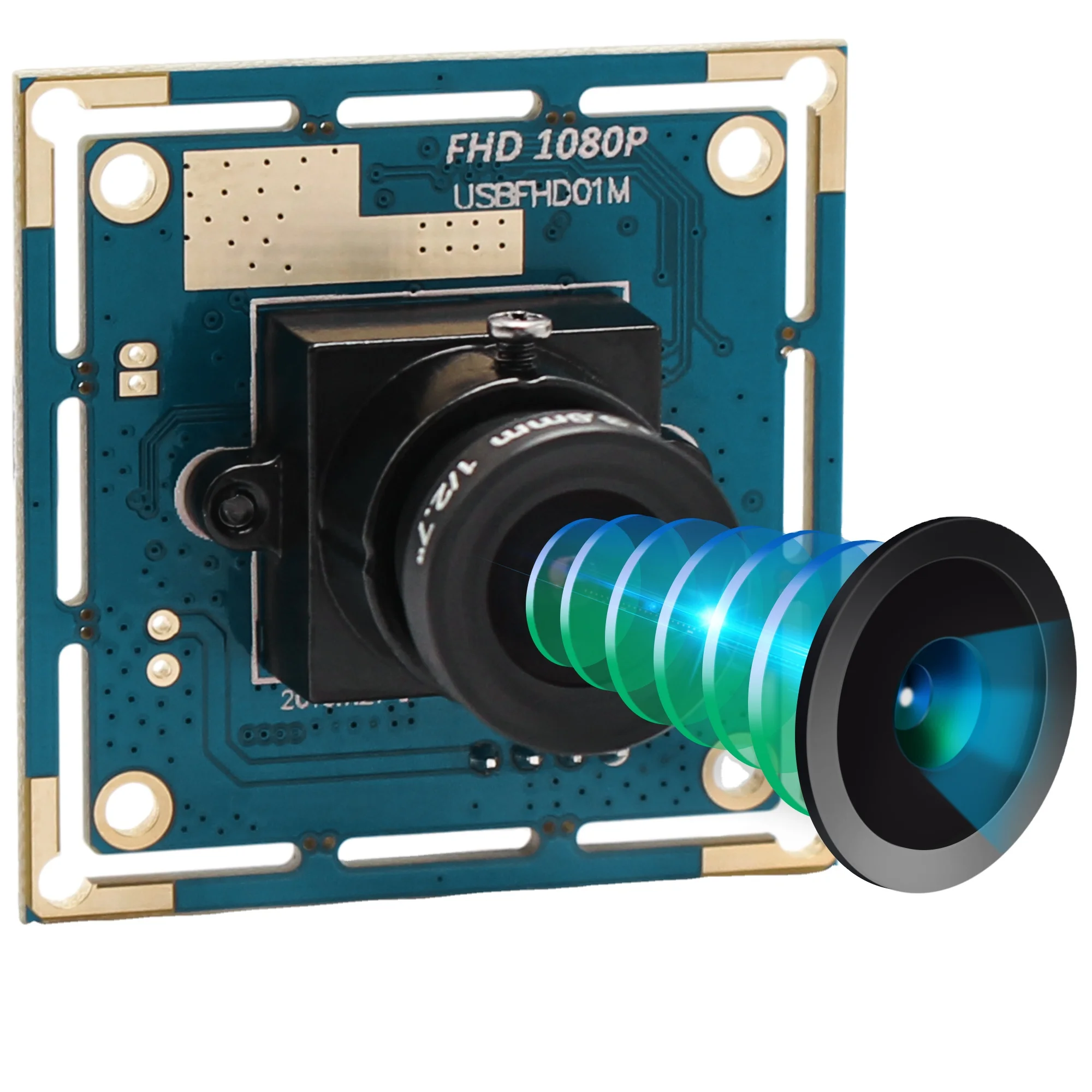 USB Camera Module Full HD 1080P Webcam Module,2MP Web Camera Module with Cmos OV2710 Image Sensor,High fps 480p@120fps Web Cam