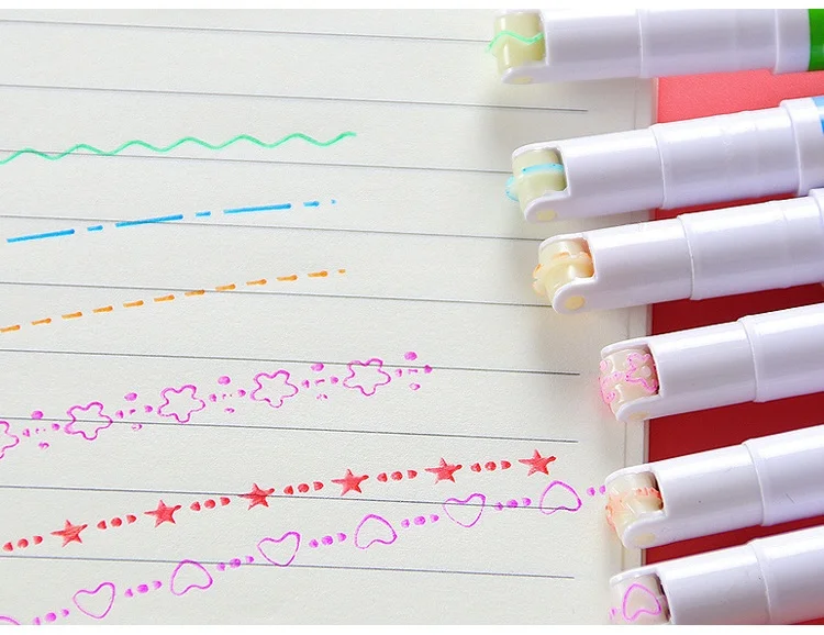 New Student Rollerball Watercolor  Contour Hand Account Line Washable  Mark Pen Watercolor Pen