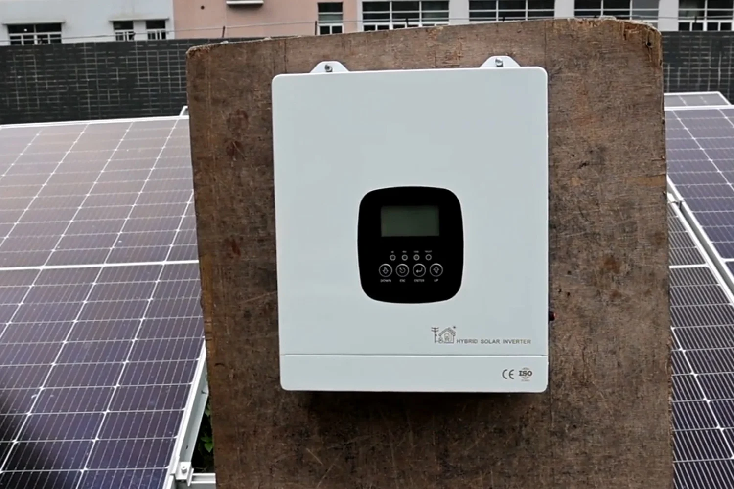 6.3kw Hybrid Inverter Pure Sine Wave Solar AC230V 48vdc Off-Grid and On-Grid with Wifi/RS485 Single Output 60Hz Frequency solar inverter board