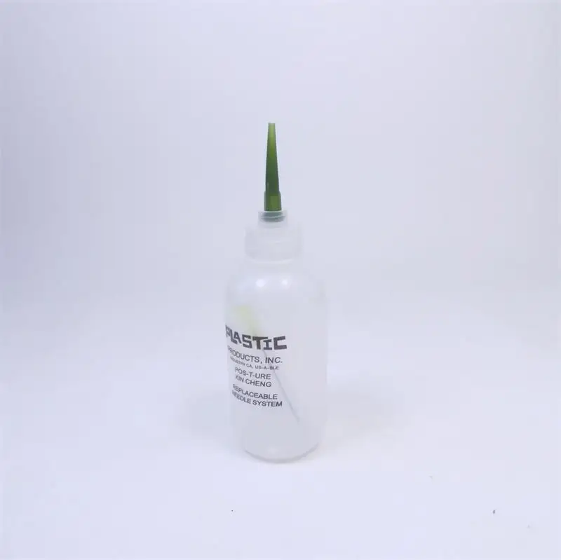 50ml plastic bottle and high-viscosity tapered all-plastic TT tipped needle