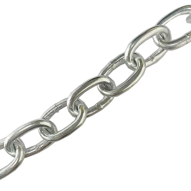 High Tensile Heavy Duty Welded Zinc Plated Galvanized  welded steel link lifting chain