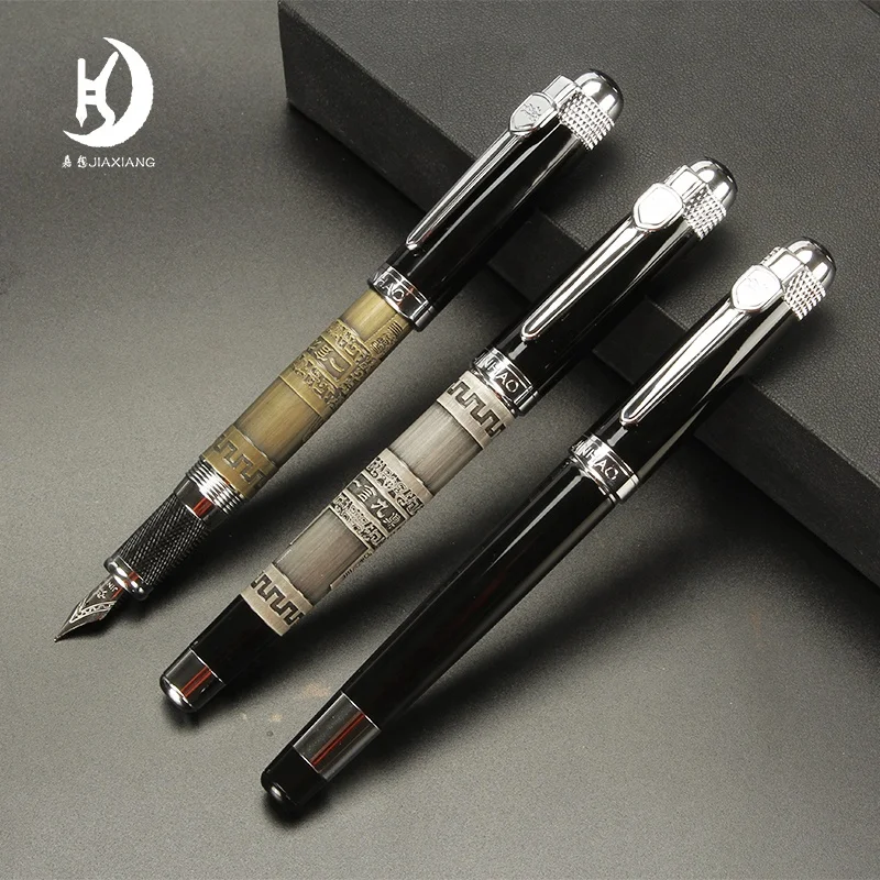 Jinhao 189 шариковая ручка с индивидуальным дизайном подарочный набор серебристая