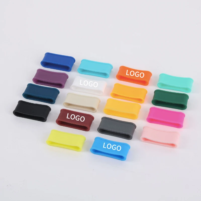 Small Flat Stretchy Silicone Rubber Ring Racquet Pickleball Paddle Grip Band Ring