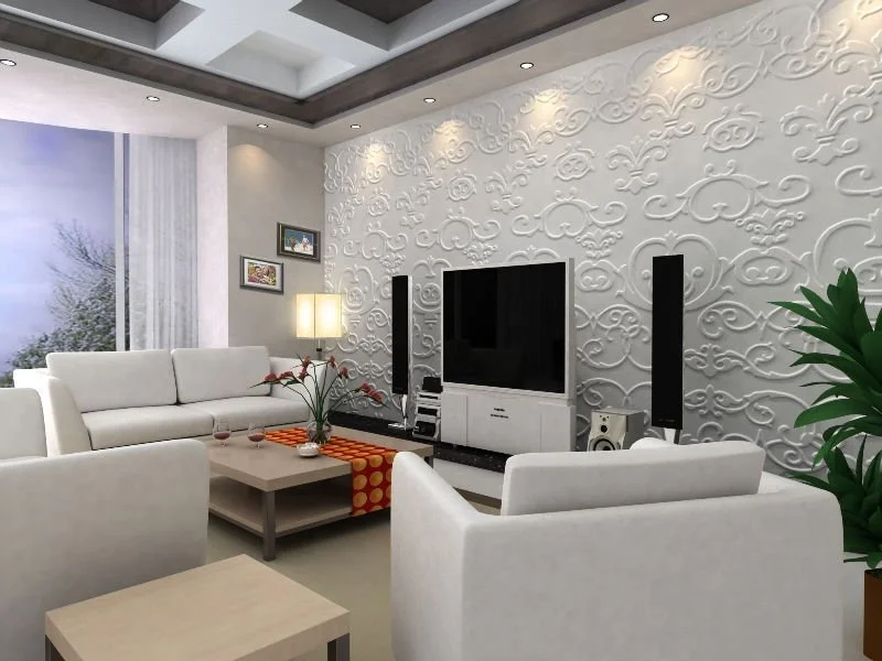 MDF wave panels for hotels wall decoration