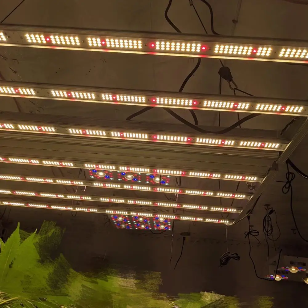 greenhous light new design highest PPF 1848umol/s led grow light with PAR 2.5~2.8umol/j in stock