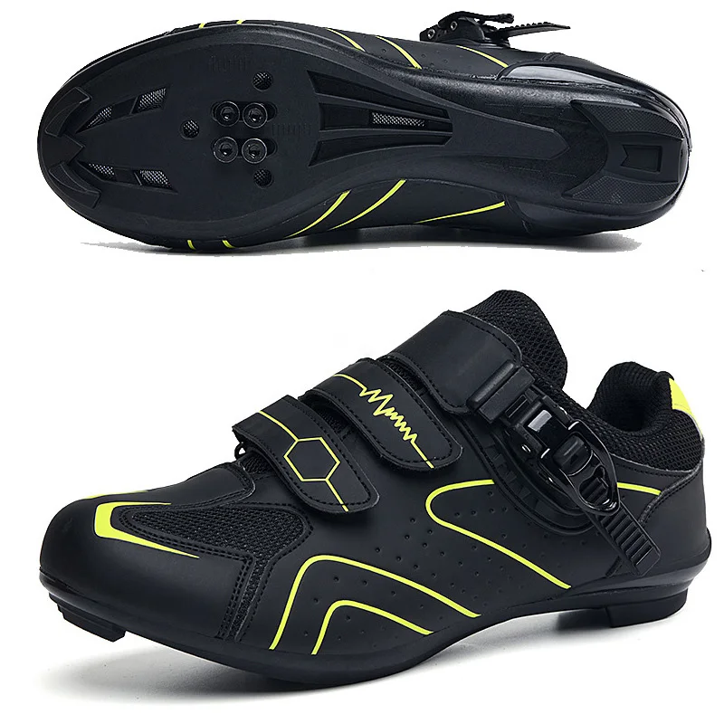 Custom Shoes Bicycle Speed Sneakers Flat Road Bike Boots Cycling Shoes Cleats Pedal Mountain Biking Sneakers