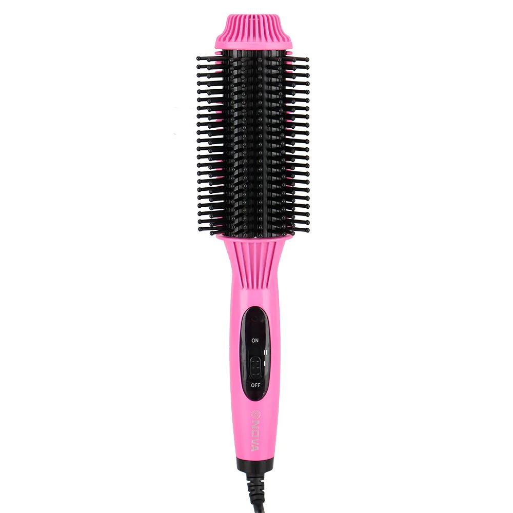 One Step Hair Dryer Volumizer Hot Air Brush 3 in1 Styling Brush Styler Negative Ion Hair Straightener Curler Brush for All Hair