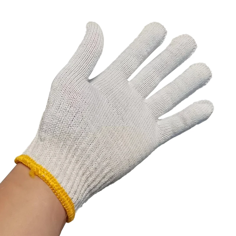 Factory Supply 10 Gauge Knitted Garden Construction Working Cotton Safety Protective Gloves