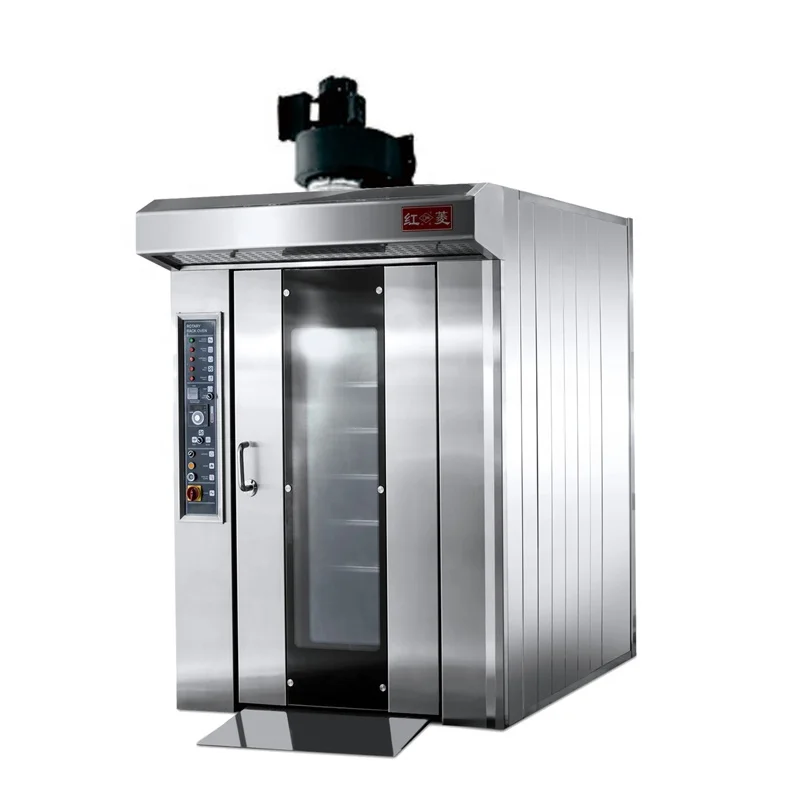 16 Trays Bakery Diesel Rotary Rack Oven for bread