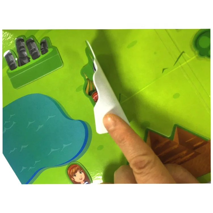 Высококачественная Толстая наклейка без клея, книга многоразовая моющаяся Съемная этикетка для детей, Обучающие декоративные наклейки