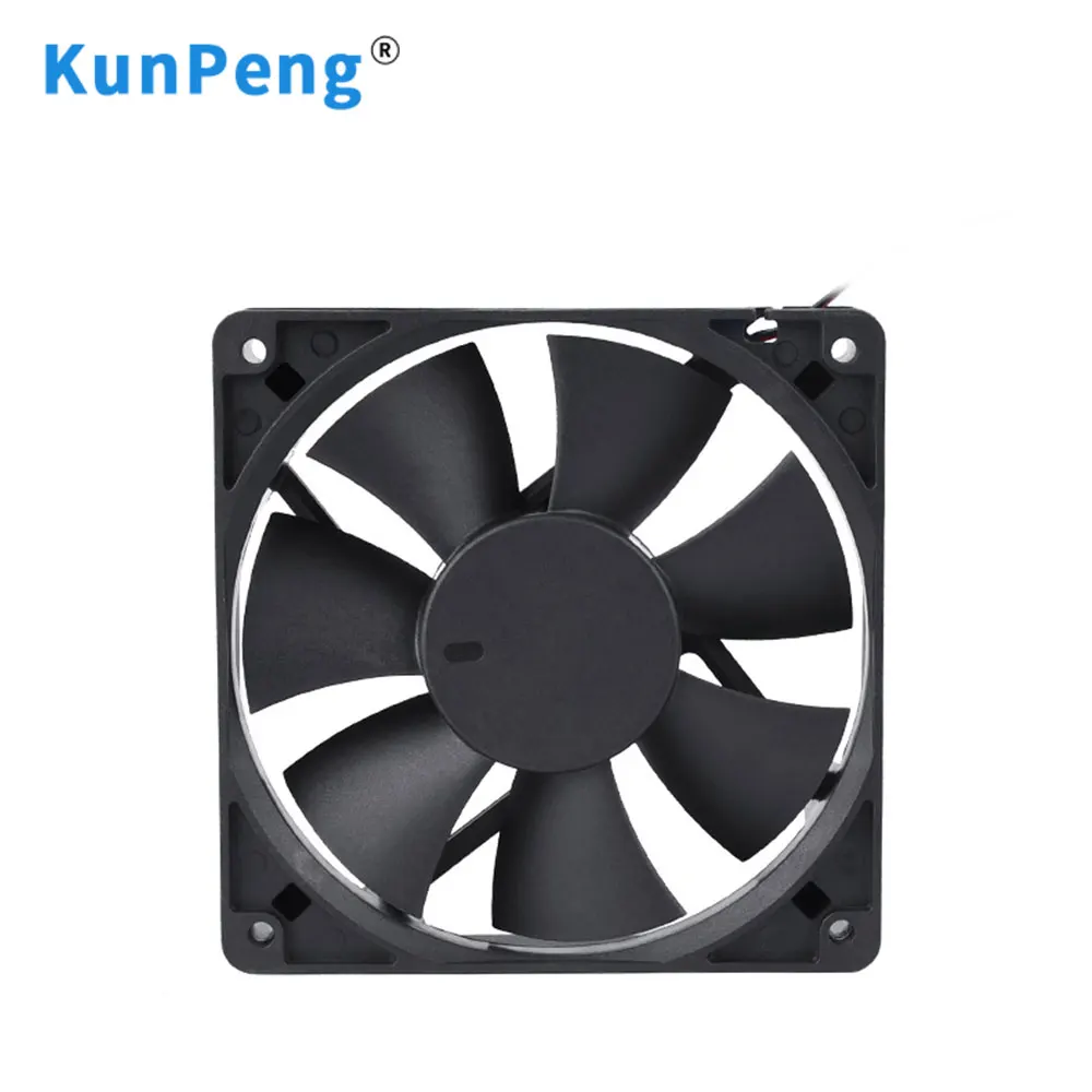 KunPeng 12025 120*120*25mm 120mm Ventolation Brushless Motor 5V 12V 24V DC Axial Flow Cooling Fan