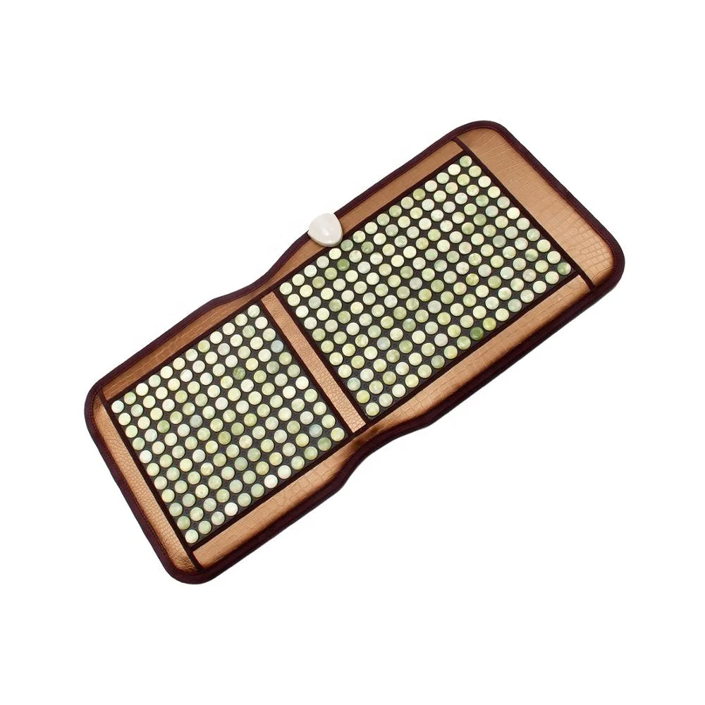 Fanocare Wholesale price heating Jade mat Plug-in Heated Chair Cushion Backrest integrated electric heating Jade cushion