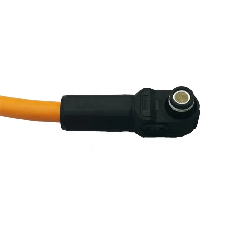 New 200A High Current Bolt Type Fast Slide Hv Single Core Energy Storage Cabinet Battery Dc Power Cable Connector