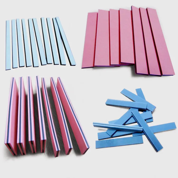 
Customized lcd to pcb silicone zebra elastomer connector rubber strip 