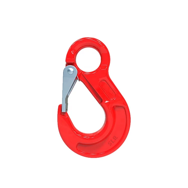 Shenli Rigging G80 Eye Slip Hook/Alloy Steel Lifting Hook with Cast Latch