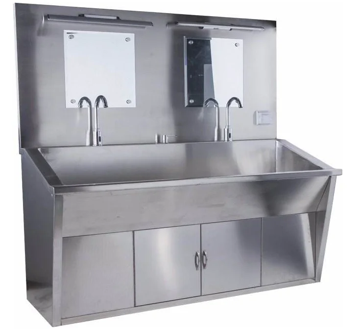 Surgical Sink with Sensor Taps hand wash sink prices medical washing surgical scrub