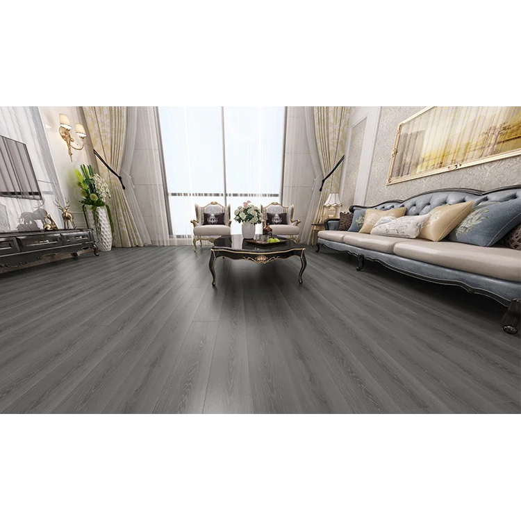 
Piso laminado madera gray color laminate composite wooden flooring waterproof 