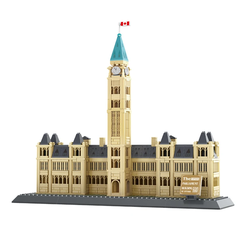  Wange The Parliament Building of Canada Plastic toy manufacturer building block set for kids