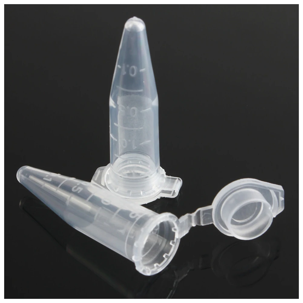 Factory direct sale laboratory test transparent prp plastic microcentrifuge centrifuge tubes