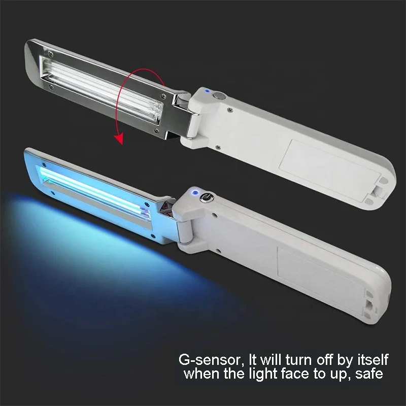 
Handheld folding portable uv light ultraviolet sanitizer wand 