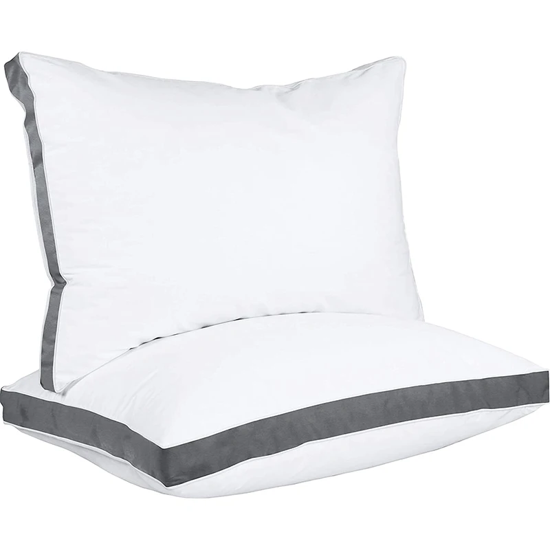 OEKO-TEX Standard 100 factory Hotel Collection Bed Pillows for Sleeping / Keep Cooling