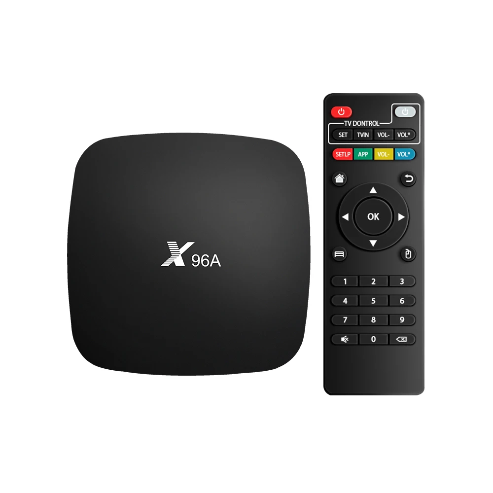 X96A Android Smart TV Box 1GB+8GB  S905X chipset Android 7.1 Dual WIFI+BT IPTV Set-top BOX