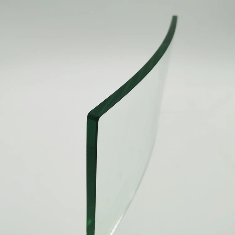 21.52mm exterior laminated curved glass for curtain
