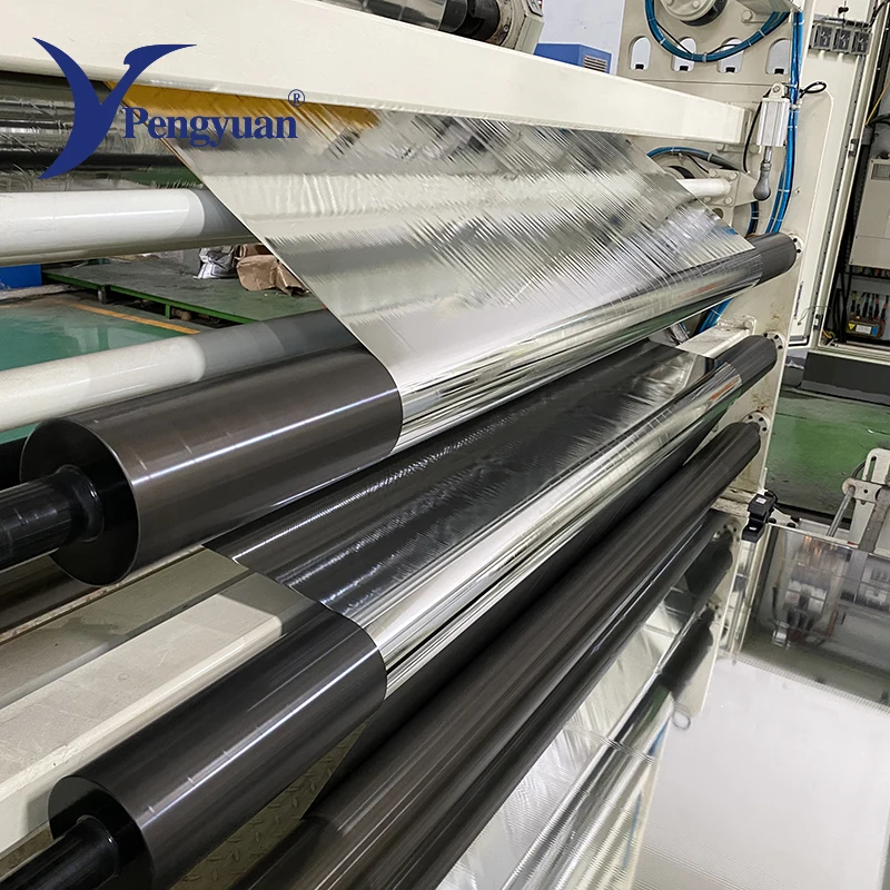 Reflective polyester chemichal treatment VMPET metallized film roll 12 micron