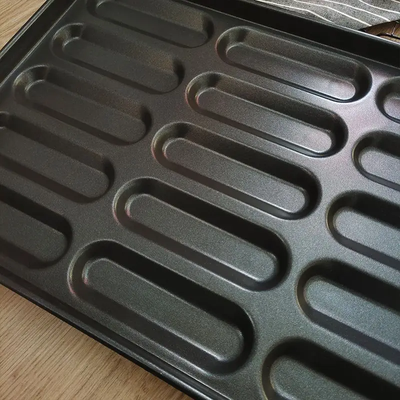 Hot Sale Industrial Hotdog Bun Pan / Hot Dog Baking Tray