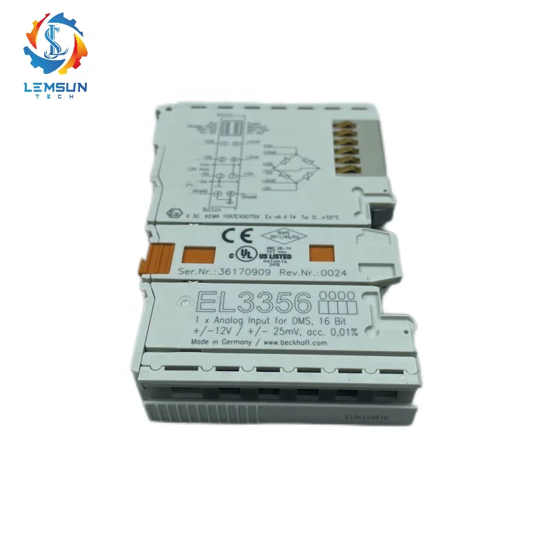 Ethercat Beckhoff 6909050038 модули EL3356 Plc входные выходные 100% оригинальные в наличии