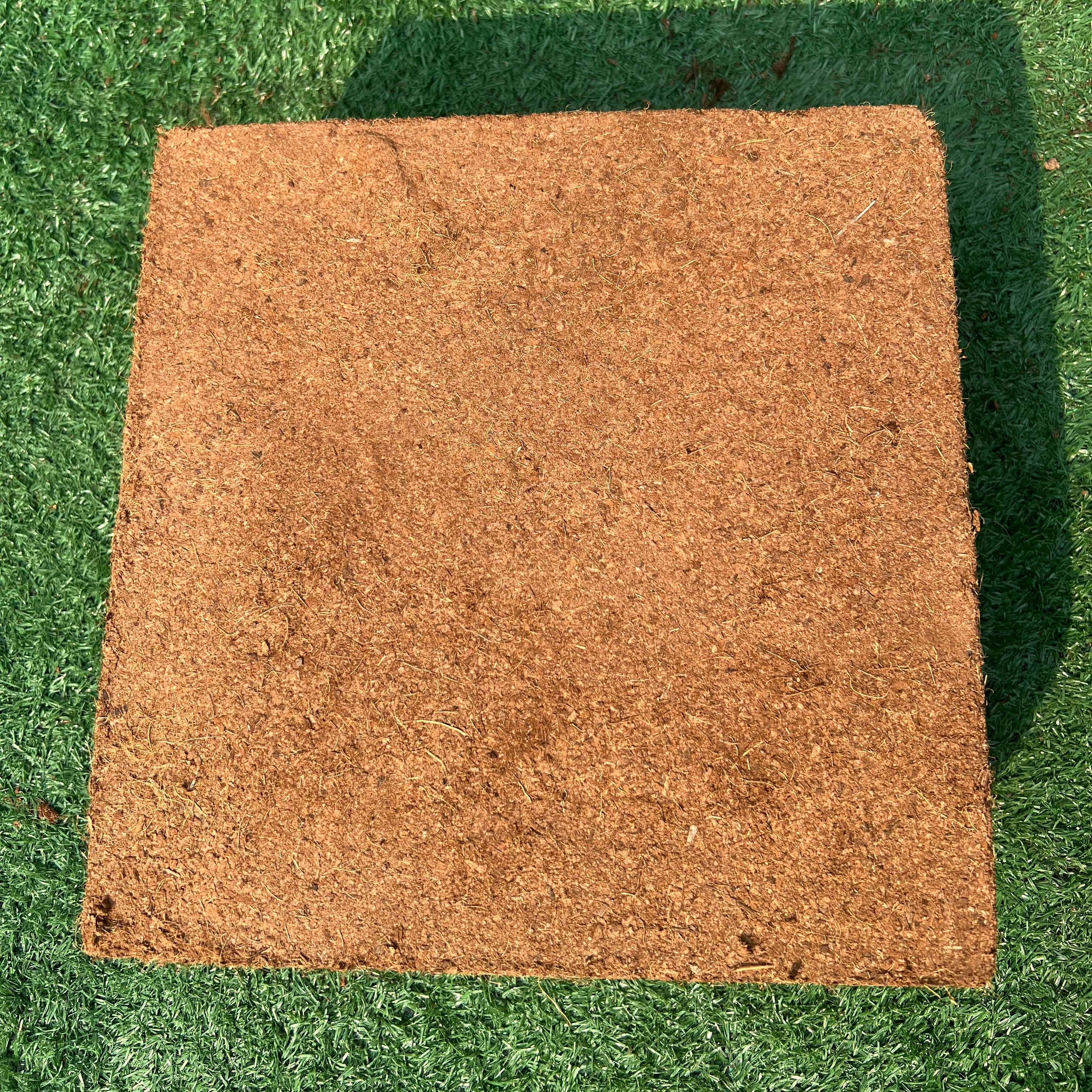 Round Garden Compressed Vegetable Flower Planting Cocopeat Coconut Bran Fiber Block Coco Coir Peak Pith Nutrient Soil