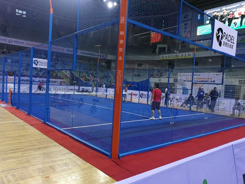 Factory Price Panoramic Padel Court, Construction Padel Court Manufacturers