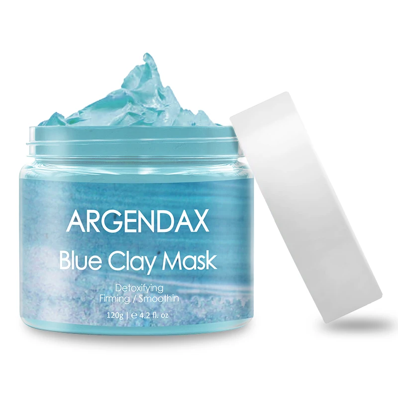 Vegan Organic Beauty Skin Care Products Face Maskss Facemask Mudmask Claymask Blue Mud Clay Face Mask