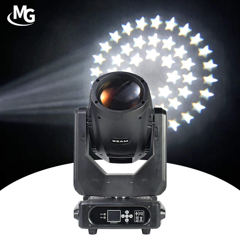 Super Beam Lighting 295W 9R DMX Stage Beam Moving Head Light For DJ Live House Stage Club Wedding