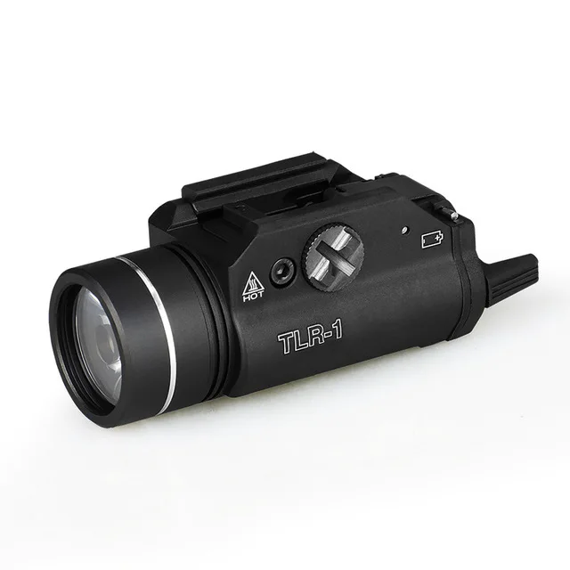 
TLR-1 HL 1000 lumen weapon mounting light with rail locating keys aerospace aluminum tactical led flashlight 