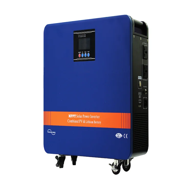 Manufacturer provides 1200w 24vdc mppt LiFePO4 portable solar power station for ups home