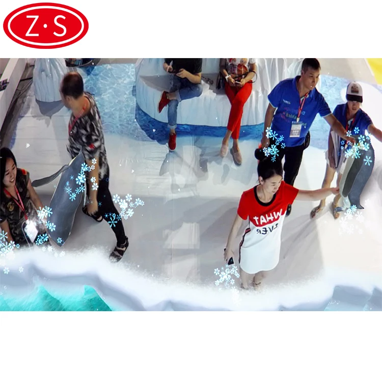 
Attracting interactive kids game interactive projection game somatosensory animal games 