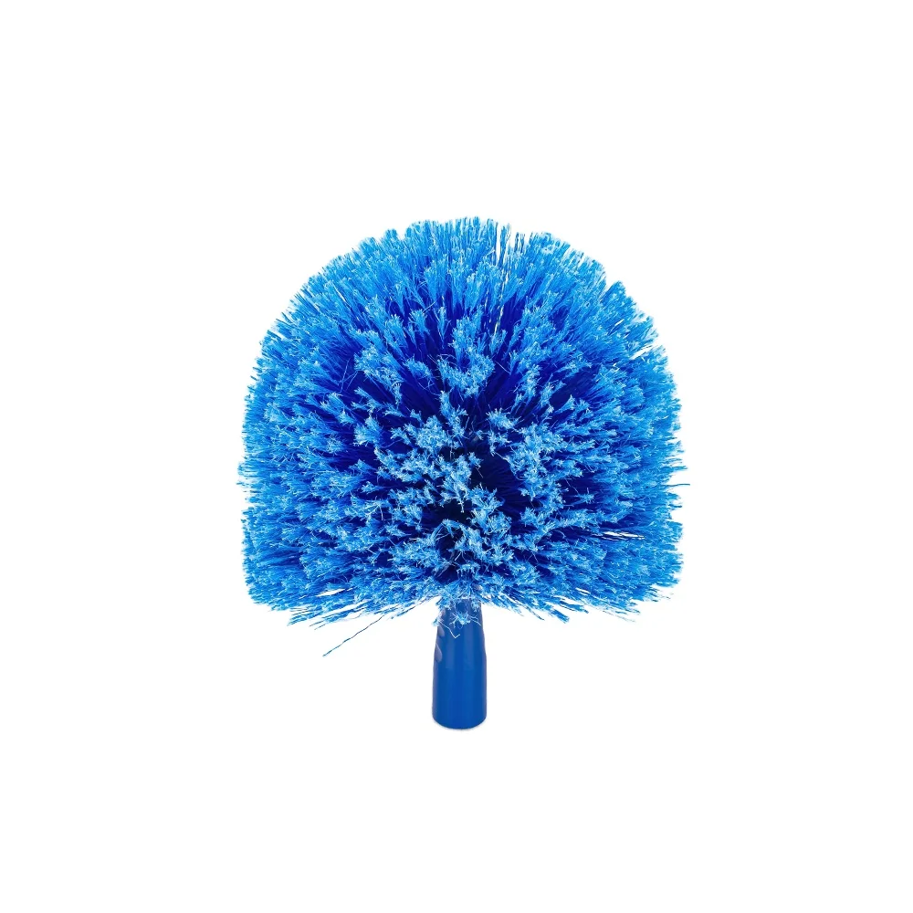 Factory Direct Cob Web Spider Ceiling Duster Brush Extendable Handle Eco-Friendly round Cleaning Brush Household Wall Cleaning