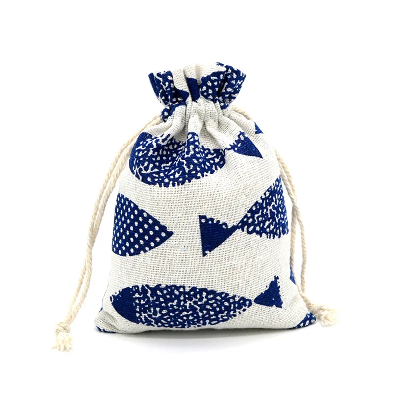 Factory Outlet Eco Organic Cotton Draw String Bag Logo Small Gift Drawstring Bag Customized Storage Jewelry Necklace Ring Bags