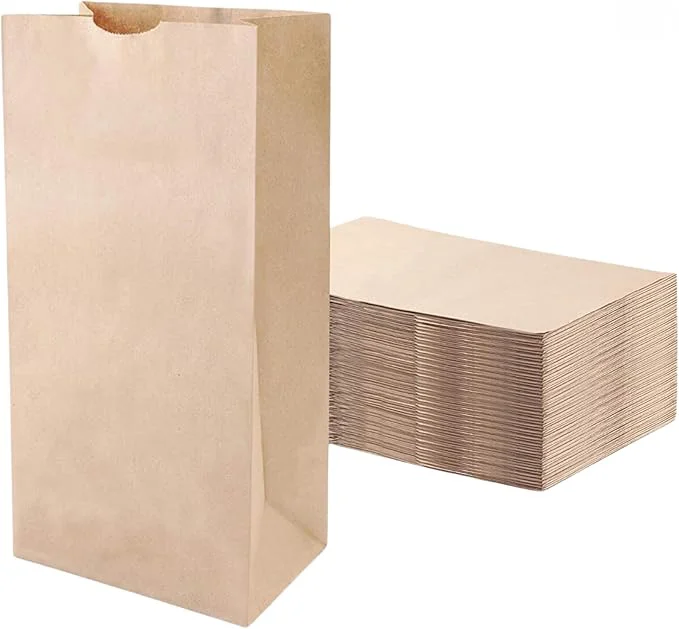 Custom Printed Logo Size Pharmacy Counter Medical Sickness SOS White Kraft Paper Bags For Medicine paper bags without handles