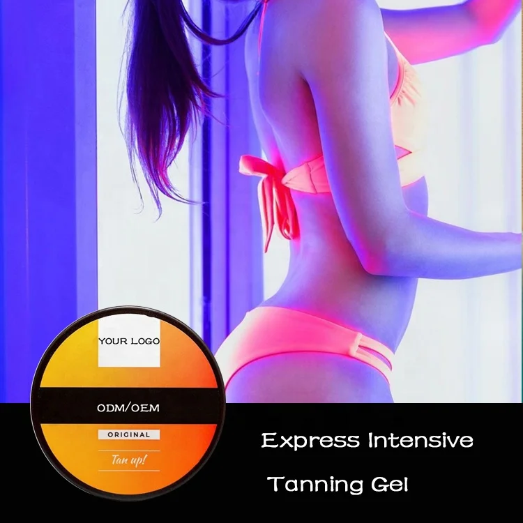 Private Label Sunbed And Suntan HOT TINGLE Extreme Intensifying Tanning Accelerator  Cream