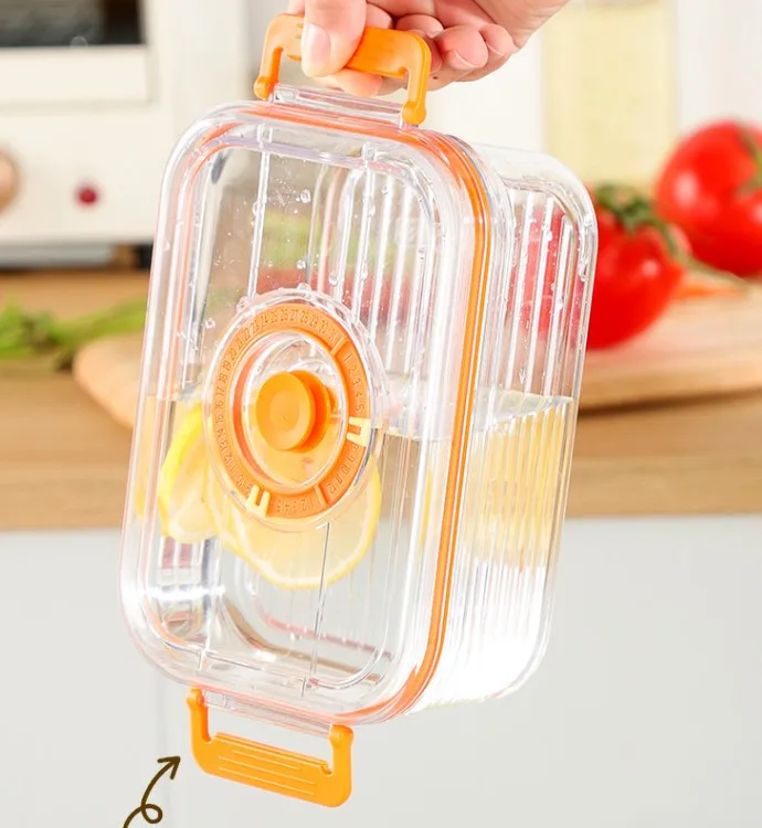 Electric Vacuum Preservation Box Food Grade Home Refrigerator Freshness Seal Microwaveable Freshness Preservation