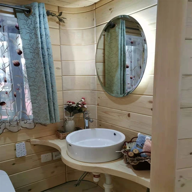 
Modular Expandable Homes Easily Assembled Portable Cabin Rustic Hunt House 