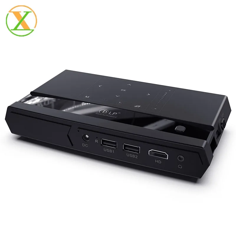 H96 Max 150LM S912 2 Гб 16 4G/5G Wifi HD ВХОД 4k видео пико проектор с BT