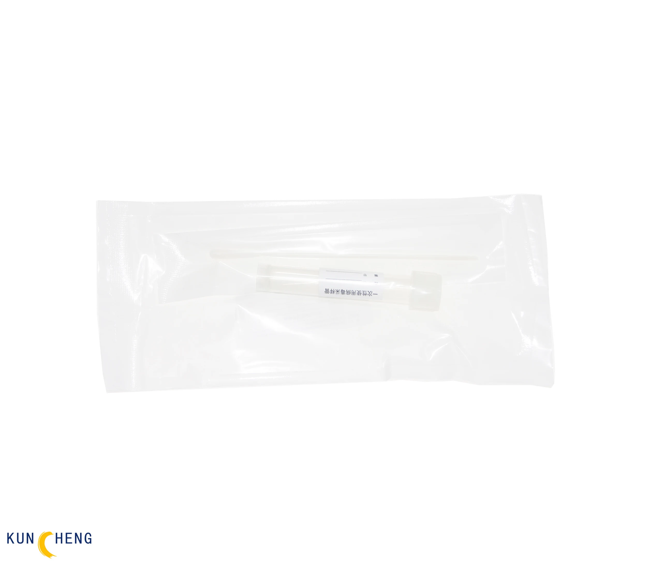 White  PP  Swab kits tube reagent disposable throat nasal sampling specimen
