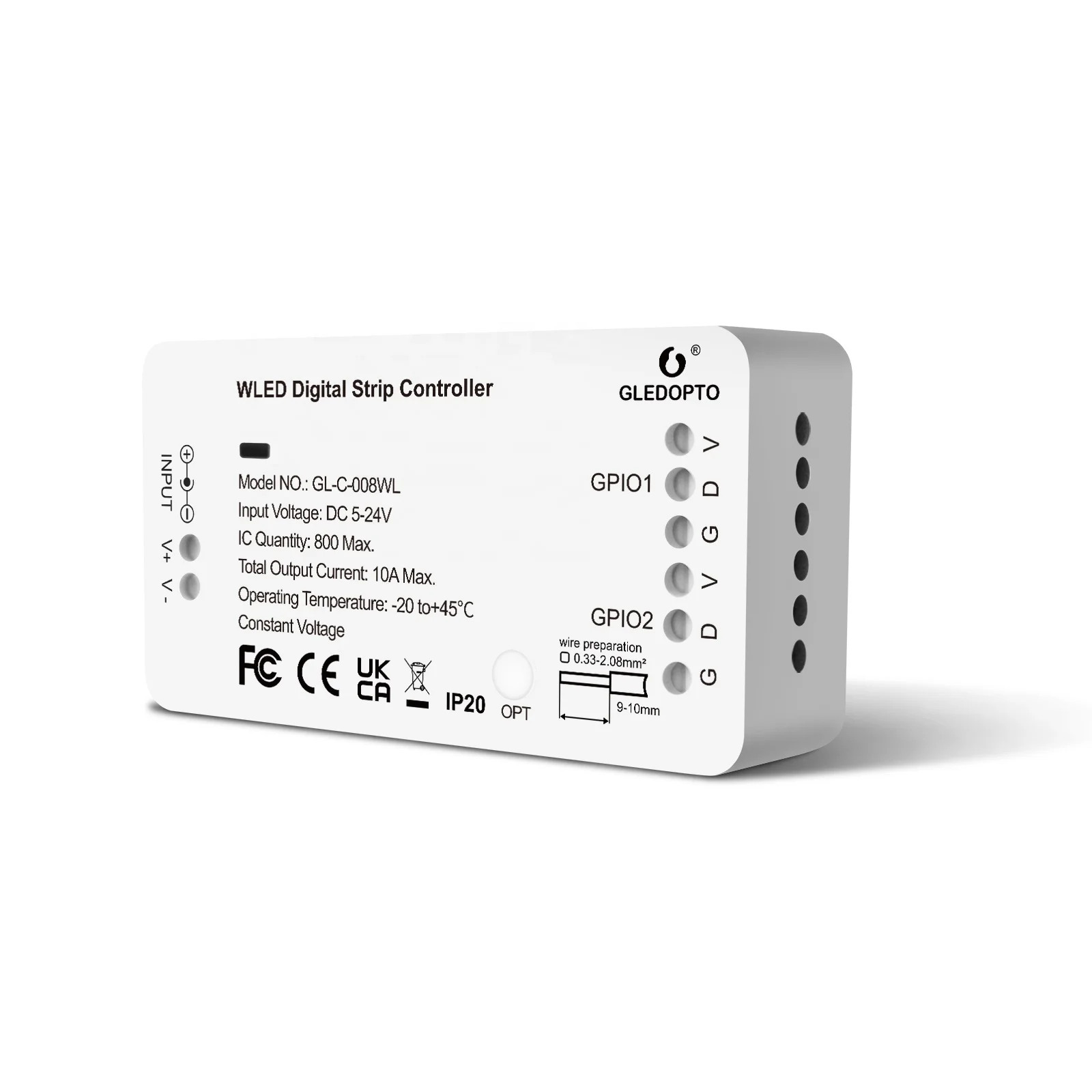 GLEDOPTO Zigbee контроллер Ip20 смартфон приложение пульт дистанционного управления