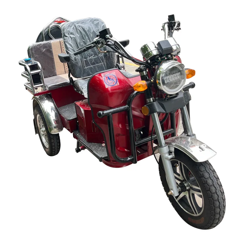 2024 New Model Electric Cargo Motorcycle 3 Wheels Gas Motorcycle